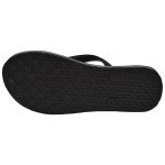 Women's Black Colour Rubber Sandals