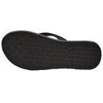 Women's Black Colour Rubber Sandals