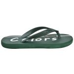 Men's Green Colour Rubber Sandals