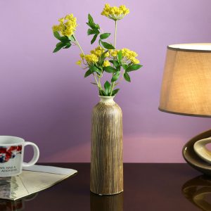 Attractive Brown Ceramic Vase