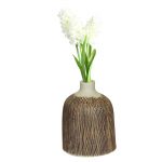 Brown Ceramic Flower Vase