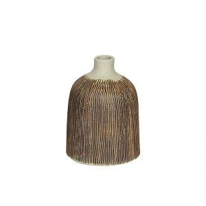 Brown Ceramic Flower Vase