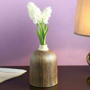 Brown Ceramic Flower Vase