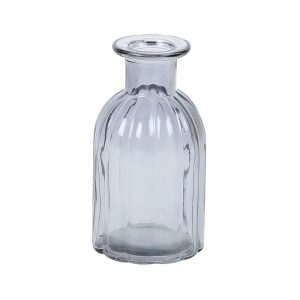 Unique Retro Design Grey Transparent Vase