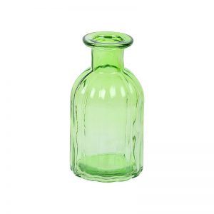 Unique Retro Design Green Transparent Vase