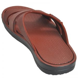 Men's Brown Colour Rubber Sandals