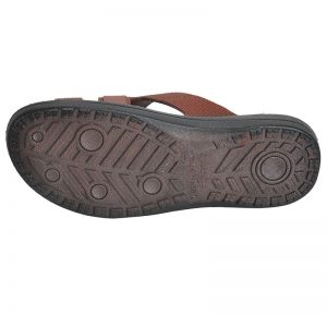 Men's Brown Colour Rubber Sandals