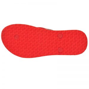 Women's Red & Black Colour EVA Flip Flops