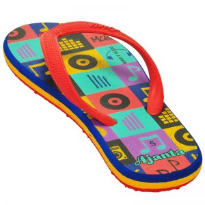 Men's Multicolored EVA Flip Flops