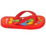 Kid's Red Colour EVA Flip Flops