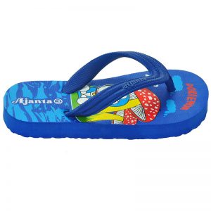 Kid's Blue Colour EVA Flip Flops