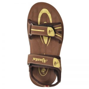 Kid's Brown Colour PU Sandals