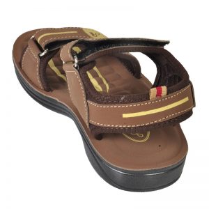 Kid's Brown Colour PU Sandals