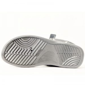 Kid's Grey Colour Synthetic Leather Sandals