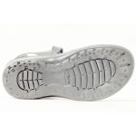 Men's Grey Colour Synthetic Sandals