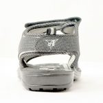 Men's Grey Colour Synthetic Sandals