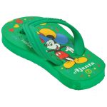 Kid's Green Colour EVA Flip Flops