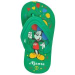 Kid's Green Colour EVA Flip Flops