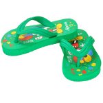 Kid's Green Colour EVA Flip Flops