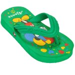 Kid's Green Colour EVA Flip Flops