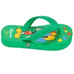 Kid's Green Colour EVA Flip Flops