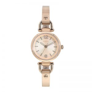 Fossil Womens Georgia Stainless Steel Analogue Watch - Es4483I_Beige_Free Size