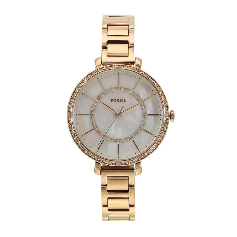 Womens Jocelyn Mother of Pearl Dial Stainless Steel Analogue Watch ...