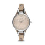 Fossil Georgia Analog Peach Dial Women'S Watch - Es2830