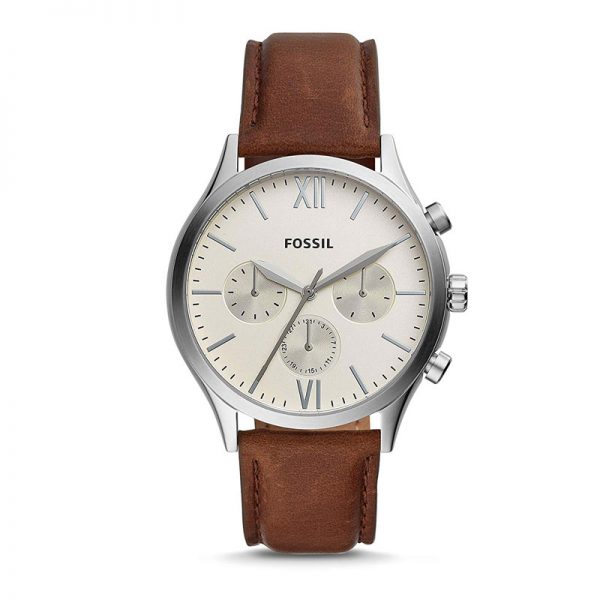 Fossil Fenmore Multifunction Off-White Dial Men'S Watch -Bq2363 - Zakarto