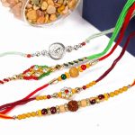 Finest Five Designer Rakhi Combo