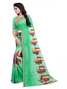 Avanti 03 Printed Georgette Sarees With Blouse