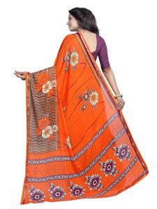 Avanti 16 Printed Georgette Sarees With Blouse