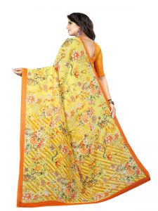 Kimaya 16 Printed Georgette Sarees With Blouse