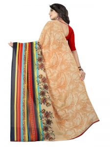 Kimaya 23 Printed Georgette Sarees With Blouse