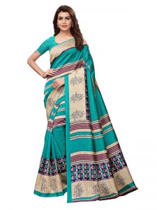 Myra Printed Mysore Art Silk Kanjivaram Sarees With Blouse