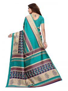 Myra Printed Mysore Art Silk Kanjivaram Sarees With Blouse