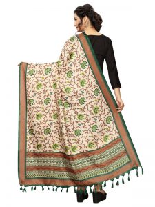 Green Khadi Dupatta