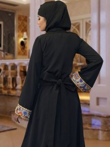 Maxi Black Color Abaya