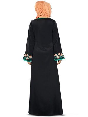 Womens Abaya Black Color Beautiful