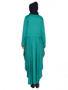Womens Abaya Green Color Fancy