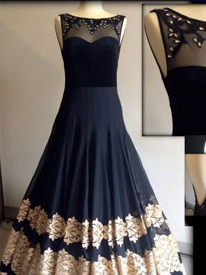 Taffeta Silk Thread & Multi Work Bollywood Gown