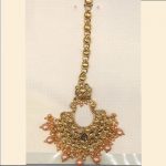 Designer Golden Colour Metal Latest Matha Patti for women