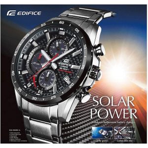 Casio Edifice EFS-S500DB-2AVUDF (EX466) Solar & Sapphire Men\'s Watch -  Zakarto