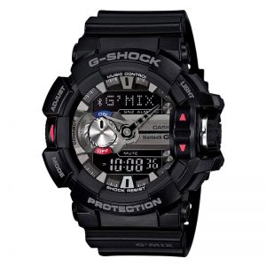 Casio G-Shock GBA-400-1ADR (G556) Bluetooth Music Control Men's Watch
