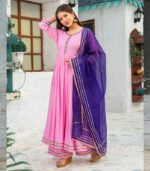 Pastel Pink Gota Suit Set