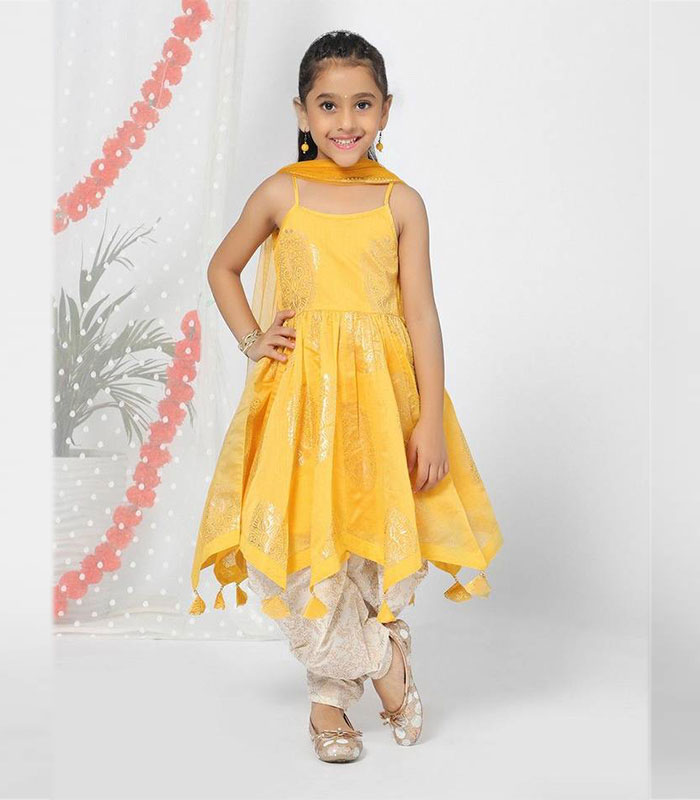 Festival Wear Patiala Dress for Kids Girls at Rs.550/Piece in mumbai offer  by Kumar And Company