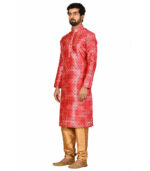 Shaded Pink Silk Ethnic Wear Kurta Pyjama