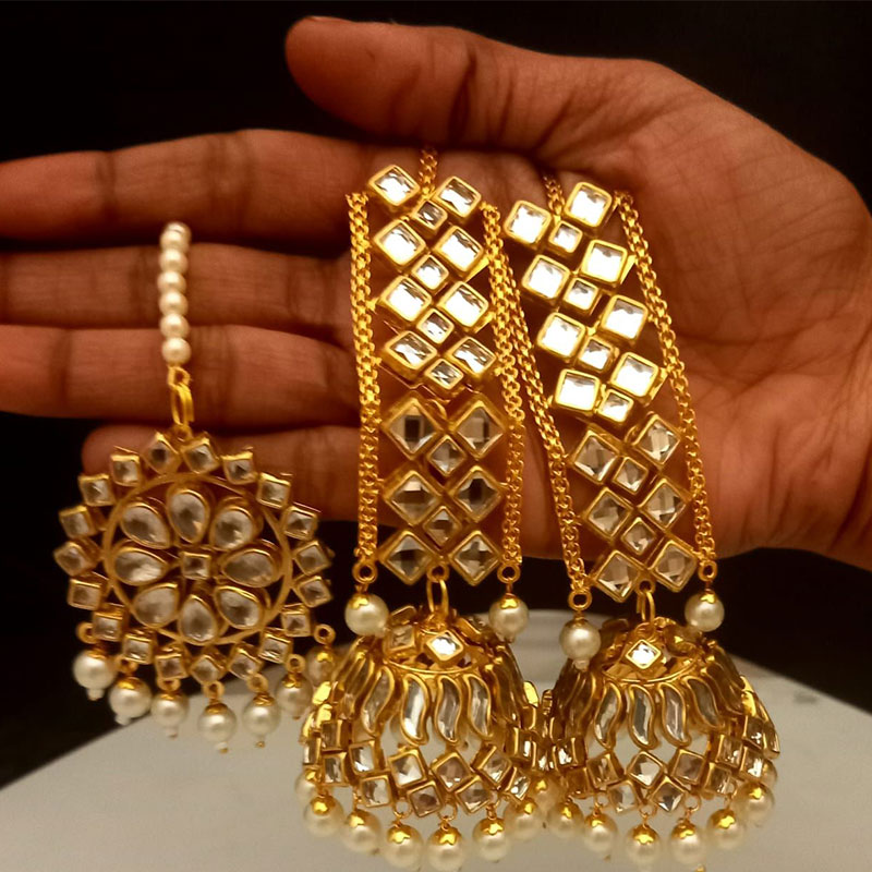 Buy Kundan Polki Antique Gold Plated Ruby Silver Chandbali Jhumka Earrings  ,sabyasachi Jewelry,kundan Earrings,polki Earrings,kundan Jewelry Online in  India - Etsy