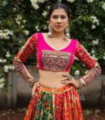 Orange Most Trending Heavy Flair Navratri Chaniya Choli